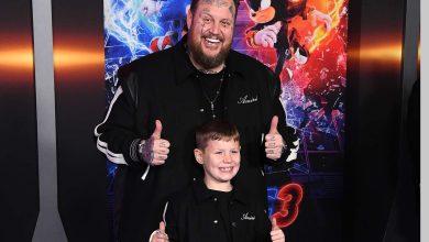 Jelly Roll Takes Son Noah, 8, to Sonic 3 Premiere in Los Angeles, Plus Pete Davidson, John Mulaney, Olivia Munn and More