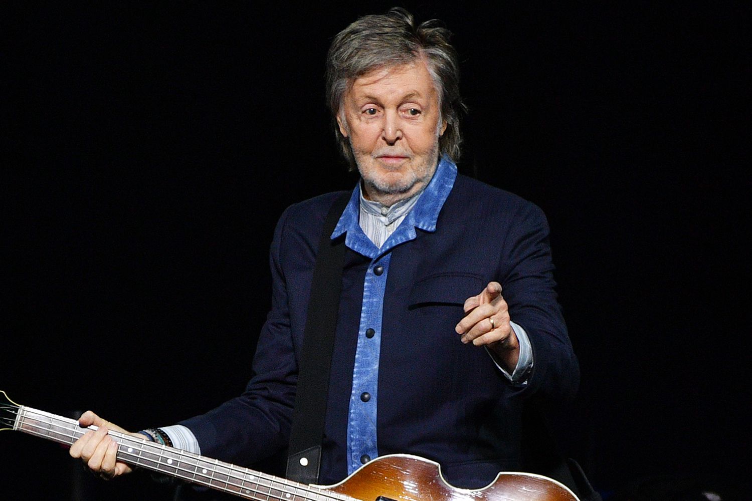 Sir Paul McCartney performs at The O2 Arena during his 'Got Back' world tour