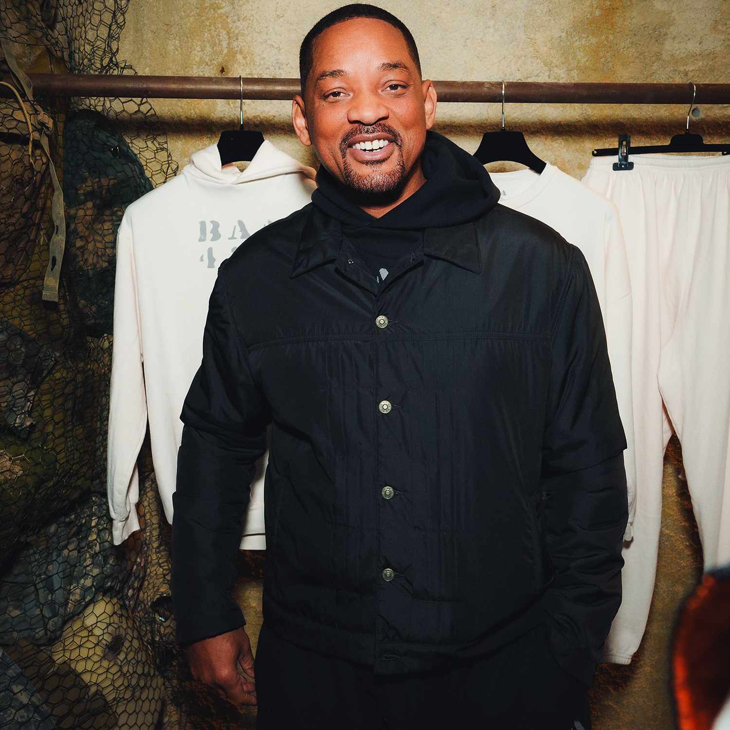 Will Smith at the BAA Brand Launch Party in Los Angeles on December 18, 2024