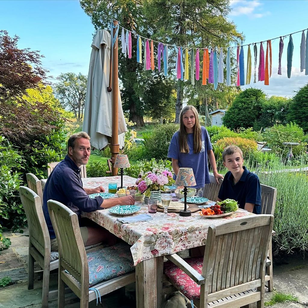 ben fogle with two children