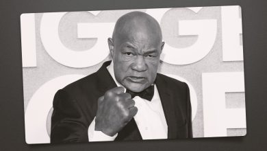 George Foreman at the premiere of