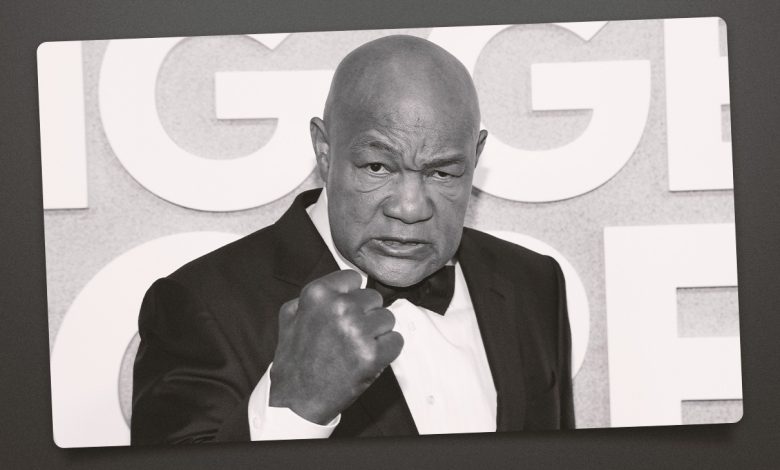 George Foreman at the premiere of