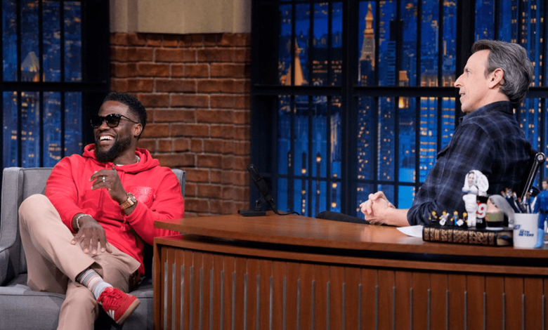 Kevin Hart and Seth Meyers on