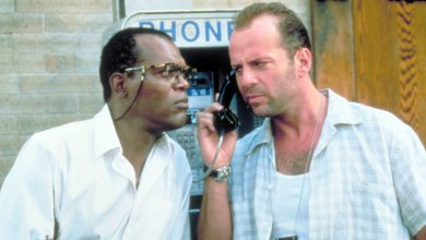 Samuel L. Jackson and  Bruce Willis in