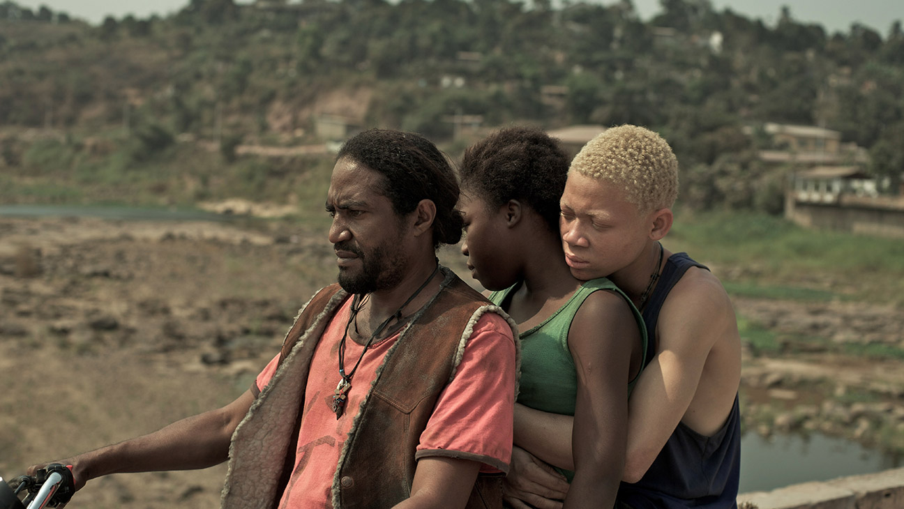 War Witch, (aka REBELLE), Rachel Mwanza (centre), Serge Kanyinda (right), 2012.