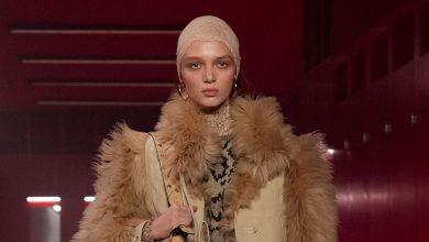 In Valentino's Powder Room, Maximalism Reigned, Vans Debuted, and Furry Details Proved Their Worth