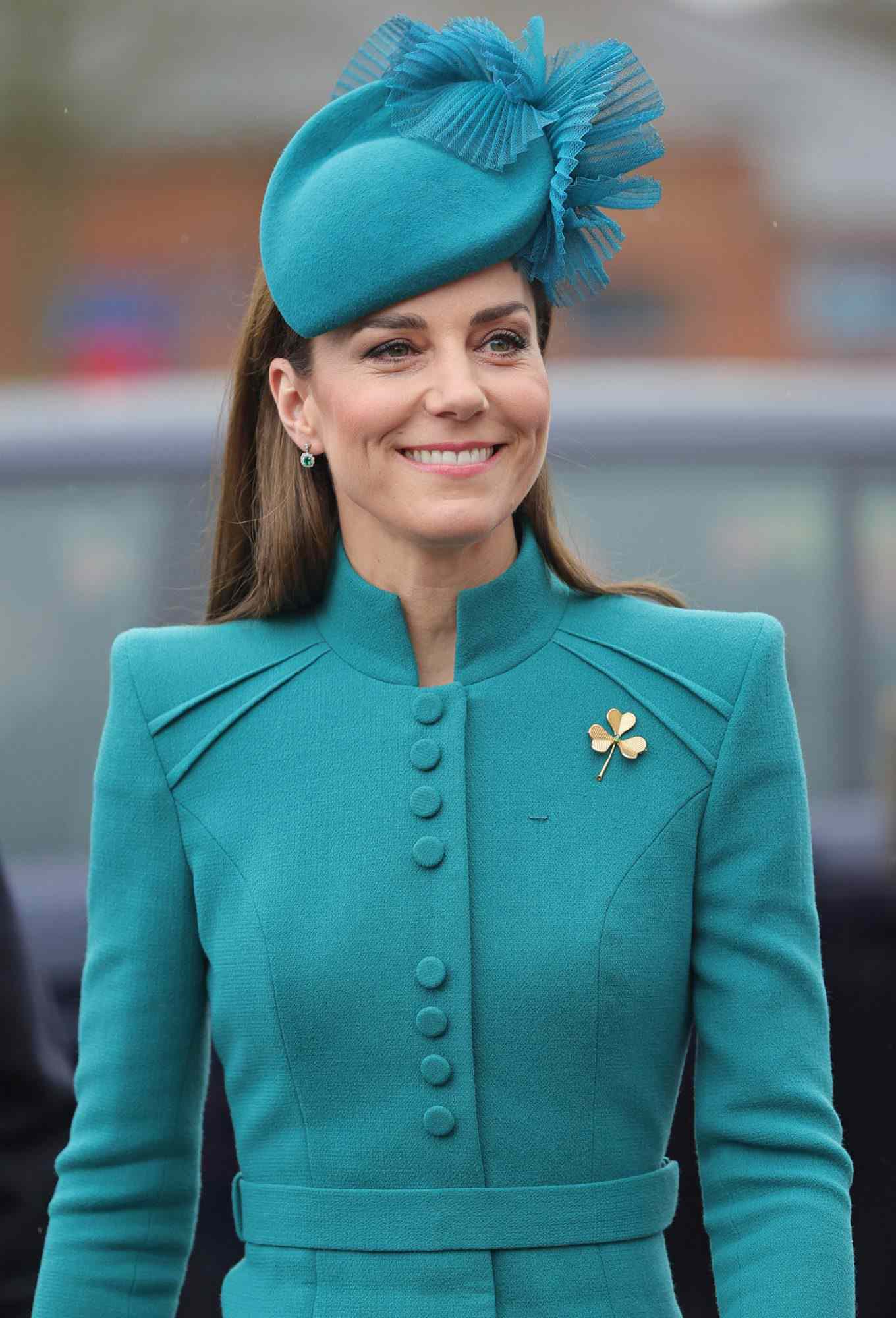 The Prince And Princess Of Wales Attend The St. Patrick’s Day Parade