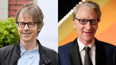 Dana Carvey and Bill Maher; Albert L. Ortega/Getty Images; Phillip Faraone/VF25/Getty Images for Vanity Fair