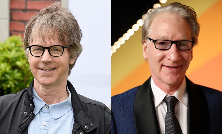 Dana Carvey and Bill Maher; Albert L. Ortega/Getty Images; Phillip Faraone/VF25/Getty Images for Vanity Fair