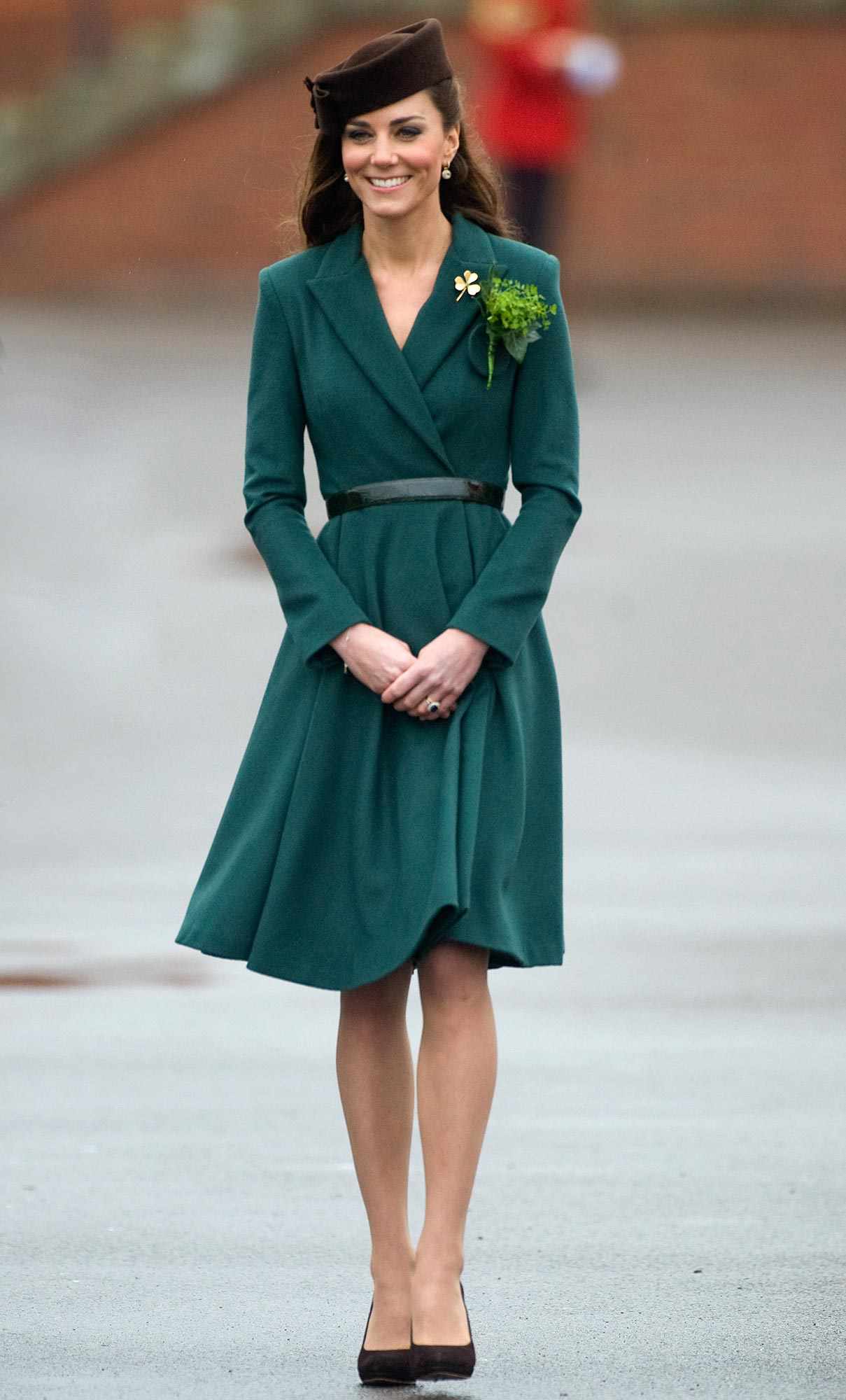 Catherine, Duchess of Cambridge Visits Aldershot Army Barracks