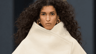 The Balmain Woman Is Ditching Her Glitzy Dresses for Cozy Knits