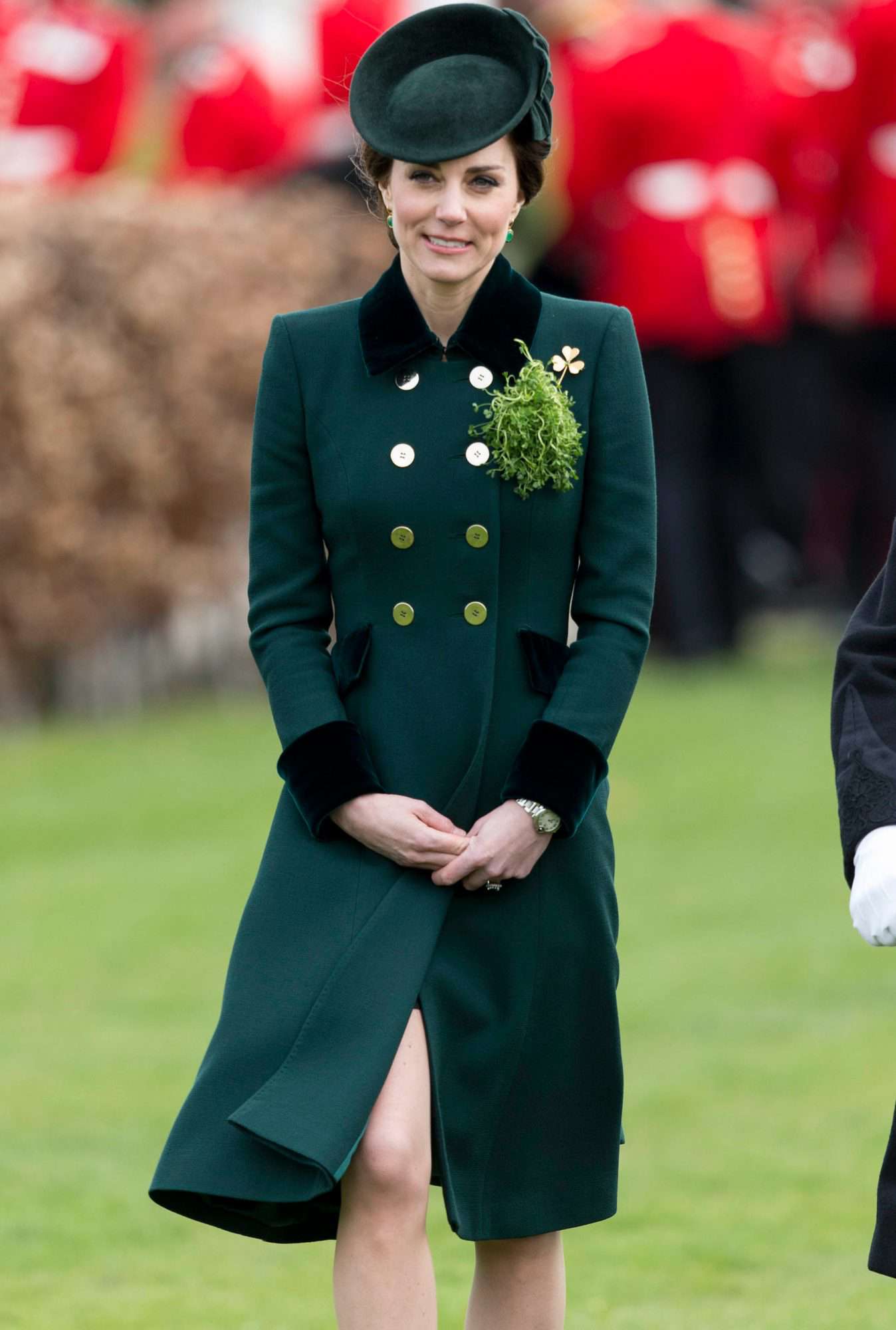 William and Kate - Irish Guards St. Patrick's Day Parade