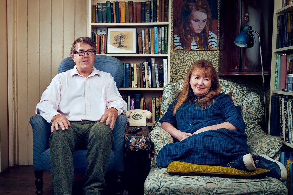 Giles and Mary on Gogglebox