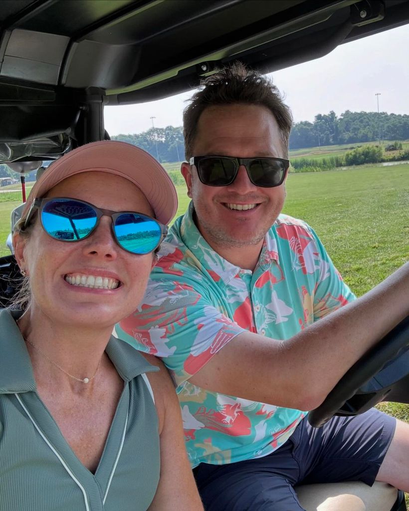 Dylan Dreyer with her husband Brian Fichera