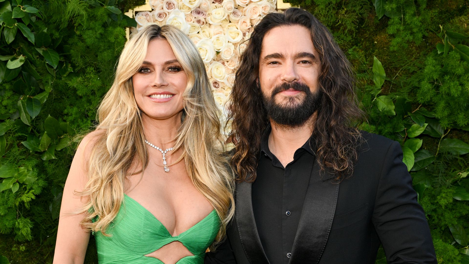 Heidi Klum, Tom Kaulitz during the 82nd Annual Golden Globes held at The Beverly Hilton on January 05, 2025 in Beverly Hills, California