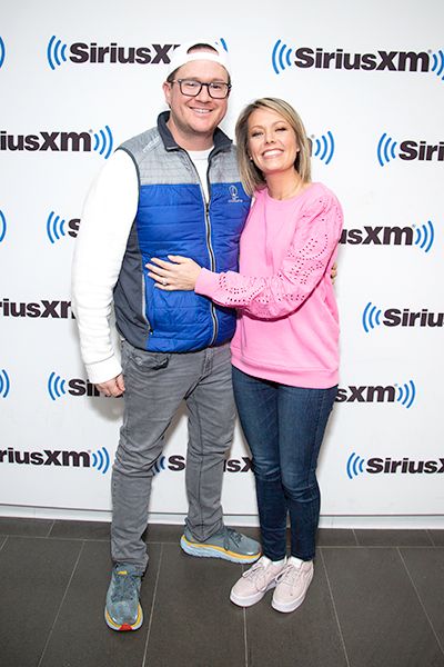 dylan dreyer and her husband brian fichera on the red carpet