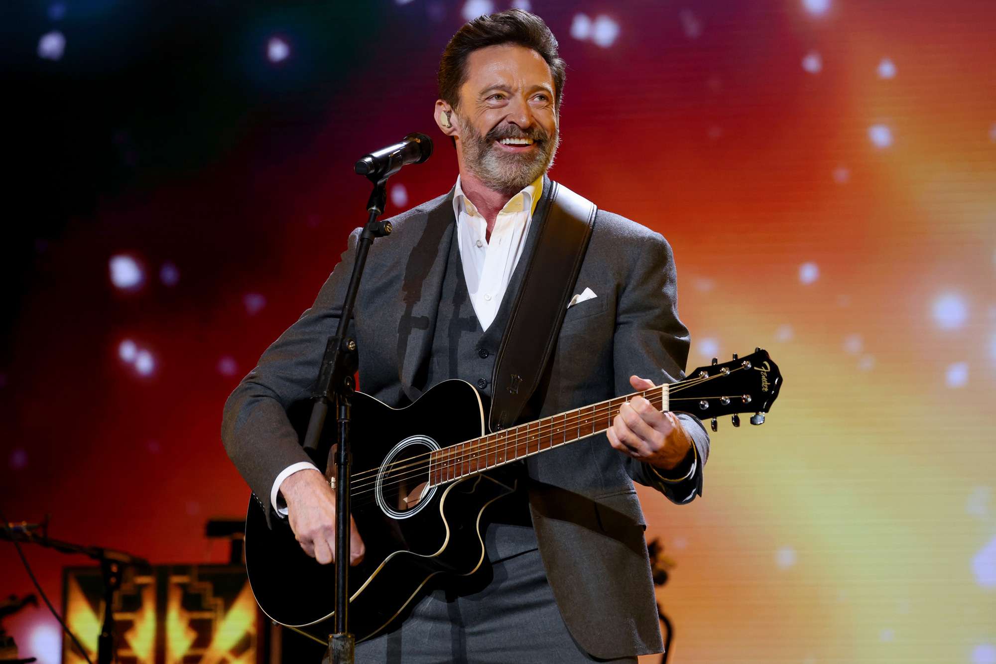 Hugh Jackman performs onstage during Hugh Jackman: From New York