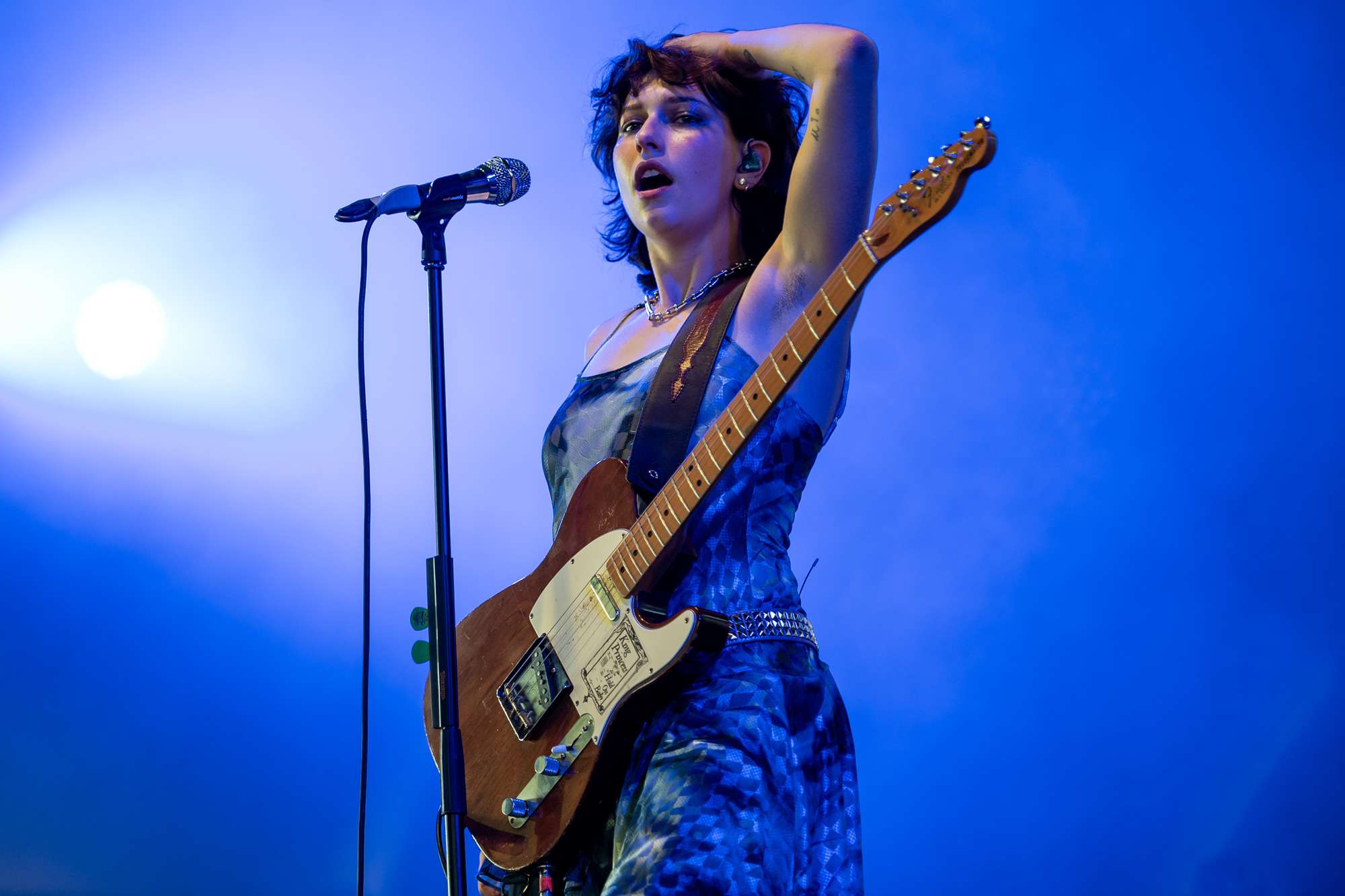 King Princess performs on the Heineken stage during day 3