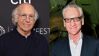 Larry David and Bill Maher