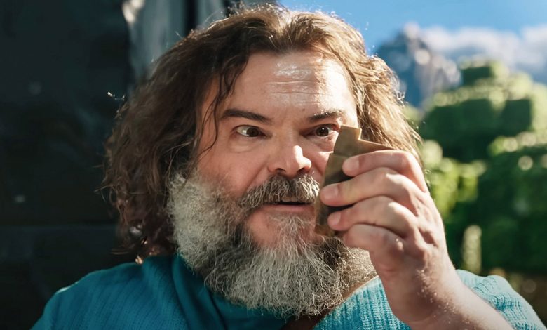 A Minecraft Movie, Jack Black, 2025.