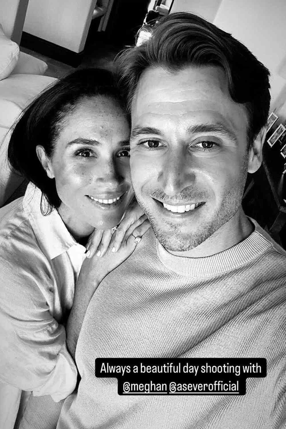 Meghan Markle Photographer Shares BTS Pic.