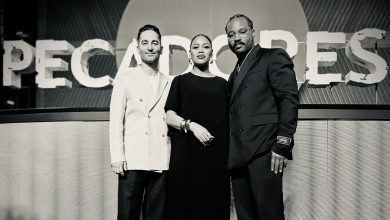 Sev Ohanian, Zinzi Coogler and Ryan Coogler at Sinners Premiere