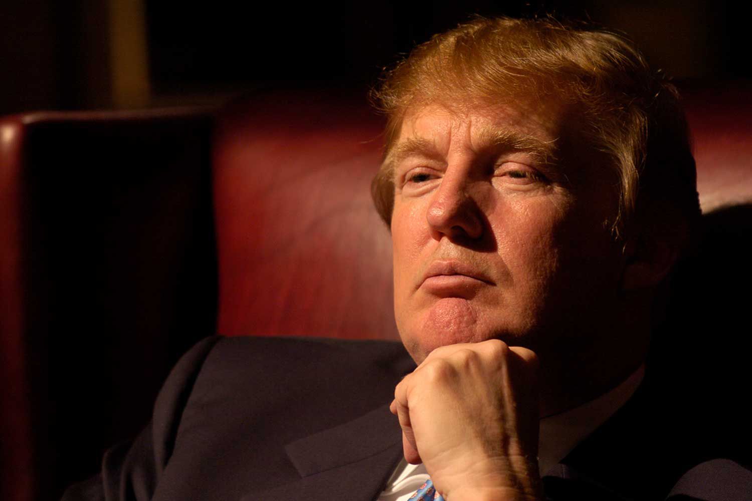 Donald Trump in the finale for season 1 of The Apprentice