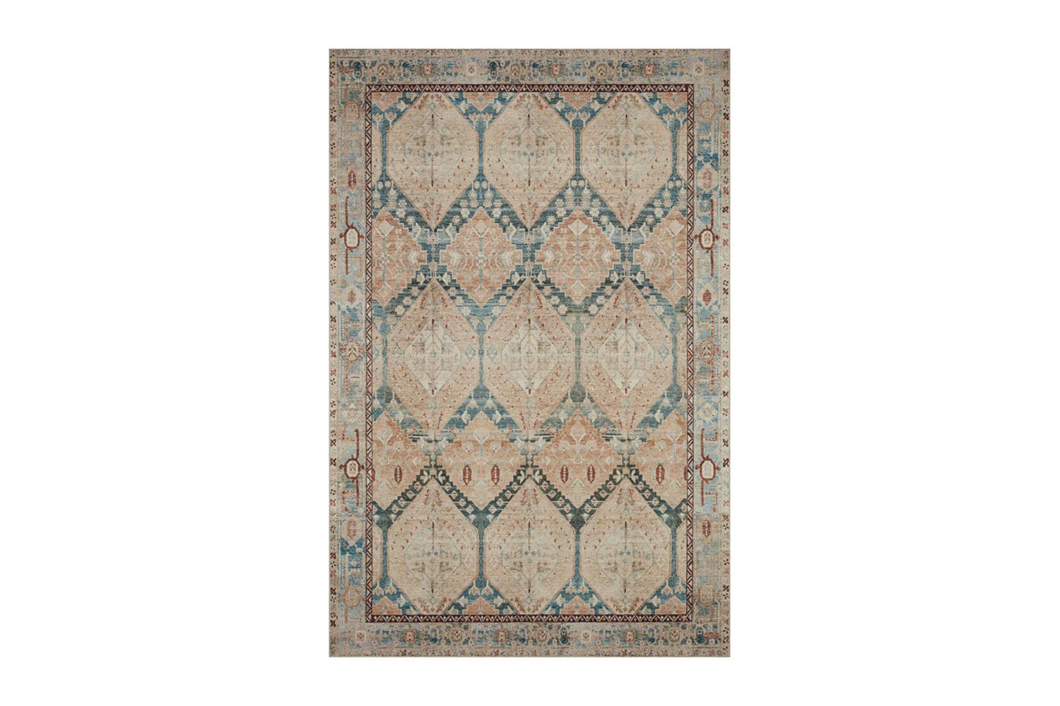 Magnolia Home by Joanna Gaines x Loloi Lenna Denim / Sand Area Rug
