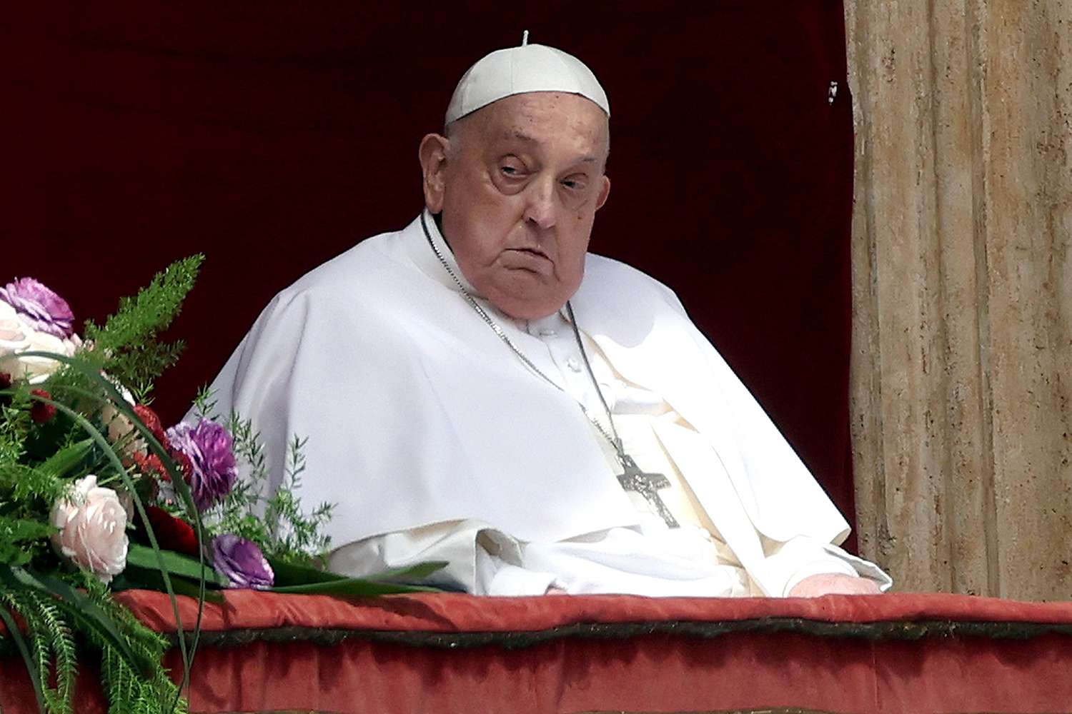 Pope Francis attends the Holy Mass on Easter Sunday and "Urbi et Orbi" Blessing at Saint Peter's Square