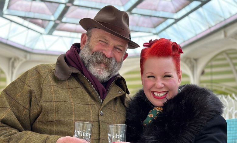 Dick and Angel Strawbridge's towering son is his father's spitting image in new photo