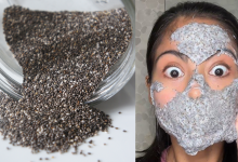 Chia seeds rice water mask that works perfectly on blackheads