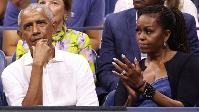 Michelle Obama warns husband Barack 'do not touch' as she confesses marriage 'battle'