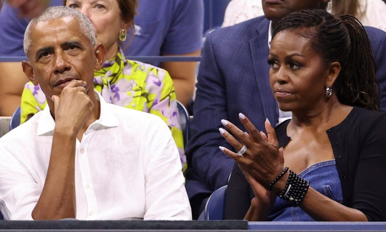 Michelle Obama warns husband Barack 'do not touch' as she confesses marriage 'battle'