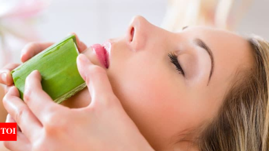 Aloe vera gel benefits: 3 benefits of leaving aloe vera gel on face overnight |