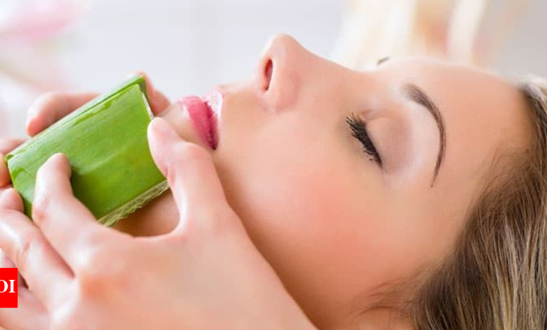 Aloe vera gel benefits: 3 benefits of leaving aloe vera gel on face overnight |