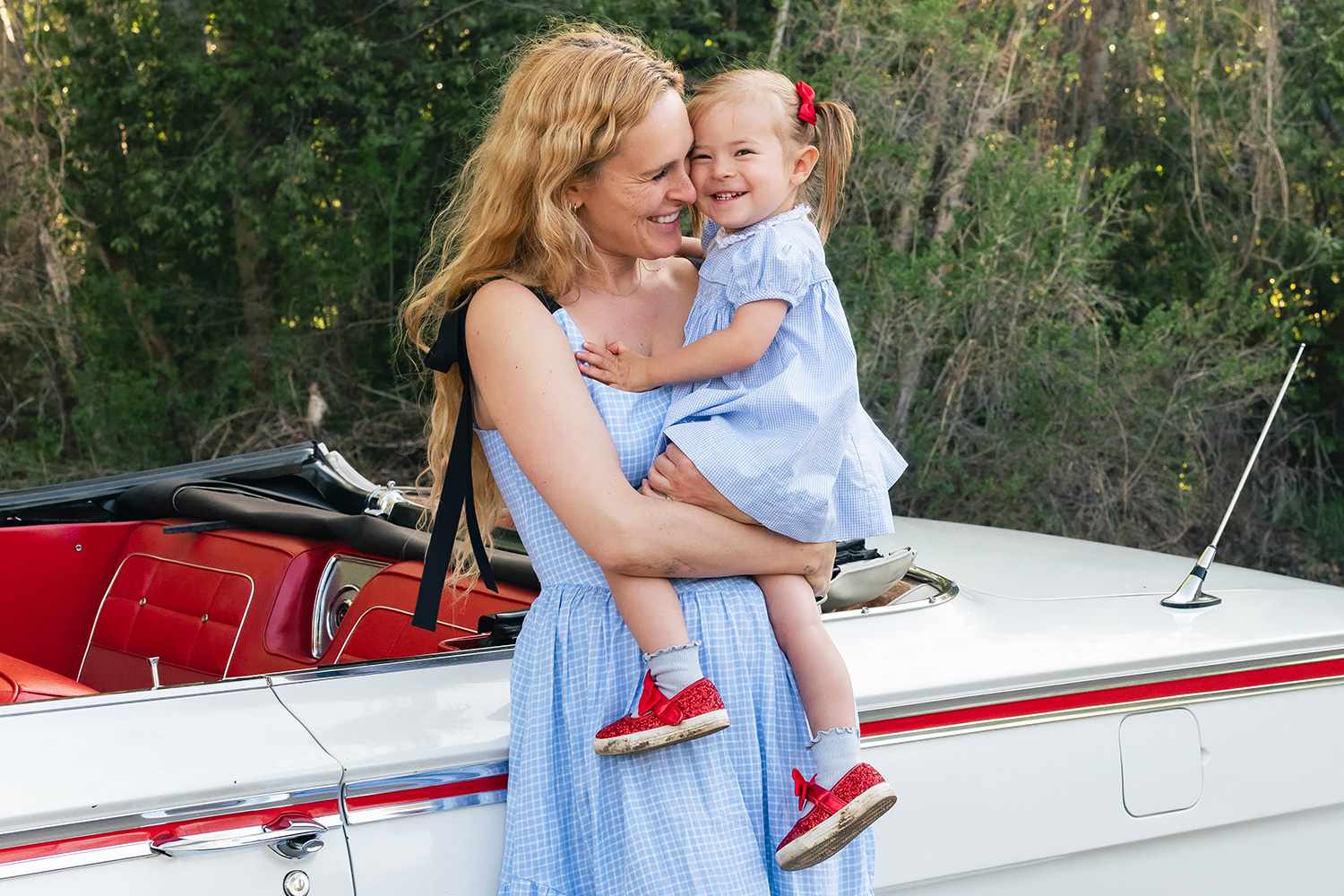 Rumer Willis and daughter Louetta