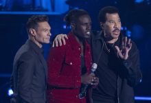 Ryan Seacrest, Jamal Roberts and Lionel Richie on American Idol
