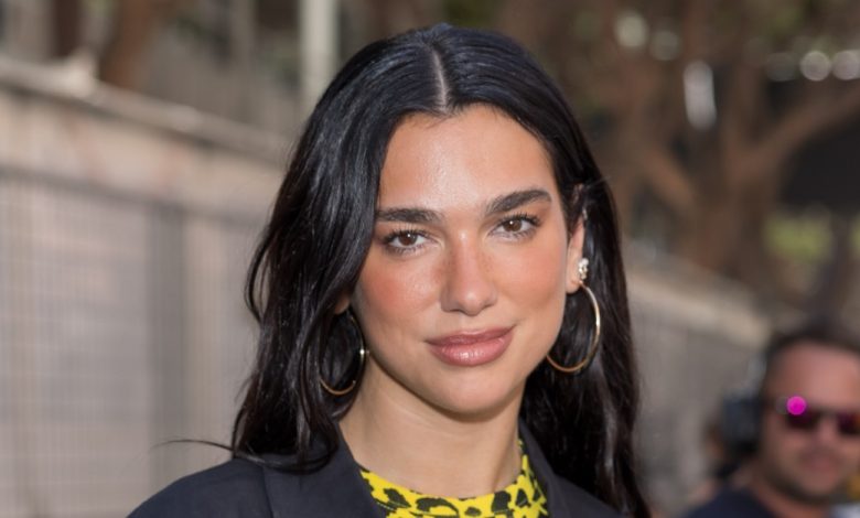 Dua Lipa’s Grand Prix Manicure Combines Two of the Chicest Nail Trends of the Summer