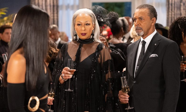 Beyond the Gates, Tamara Tunie as Anita Dupree and Clifton Davis as Vernon Dupree.