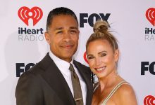 T.J. Holmes hints he's married Amy Robach with telling one-word comment