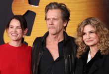 Kevin Bacon called out by Kyra Sedgwick and daughter Sosie in glimpse inside mid-century family home