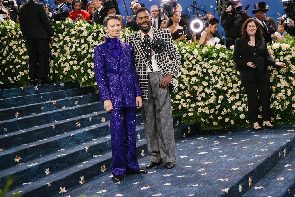 Raul Domingo, Colman Domingo at The 2025 Met Gala Celebrating "Superfine: Tailoring Black Style" held at The Metropolitan Museum of Art on May 05, 2025 in New York, New York