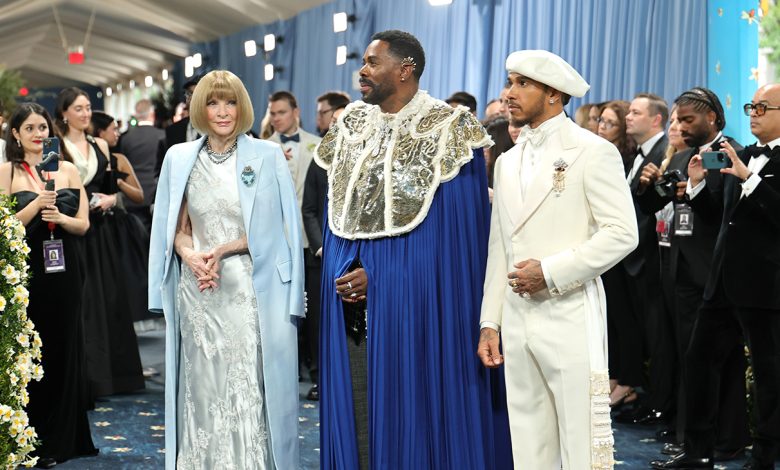 Anna Wintour, Colman Domingo, Lewis Hamilton