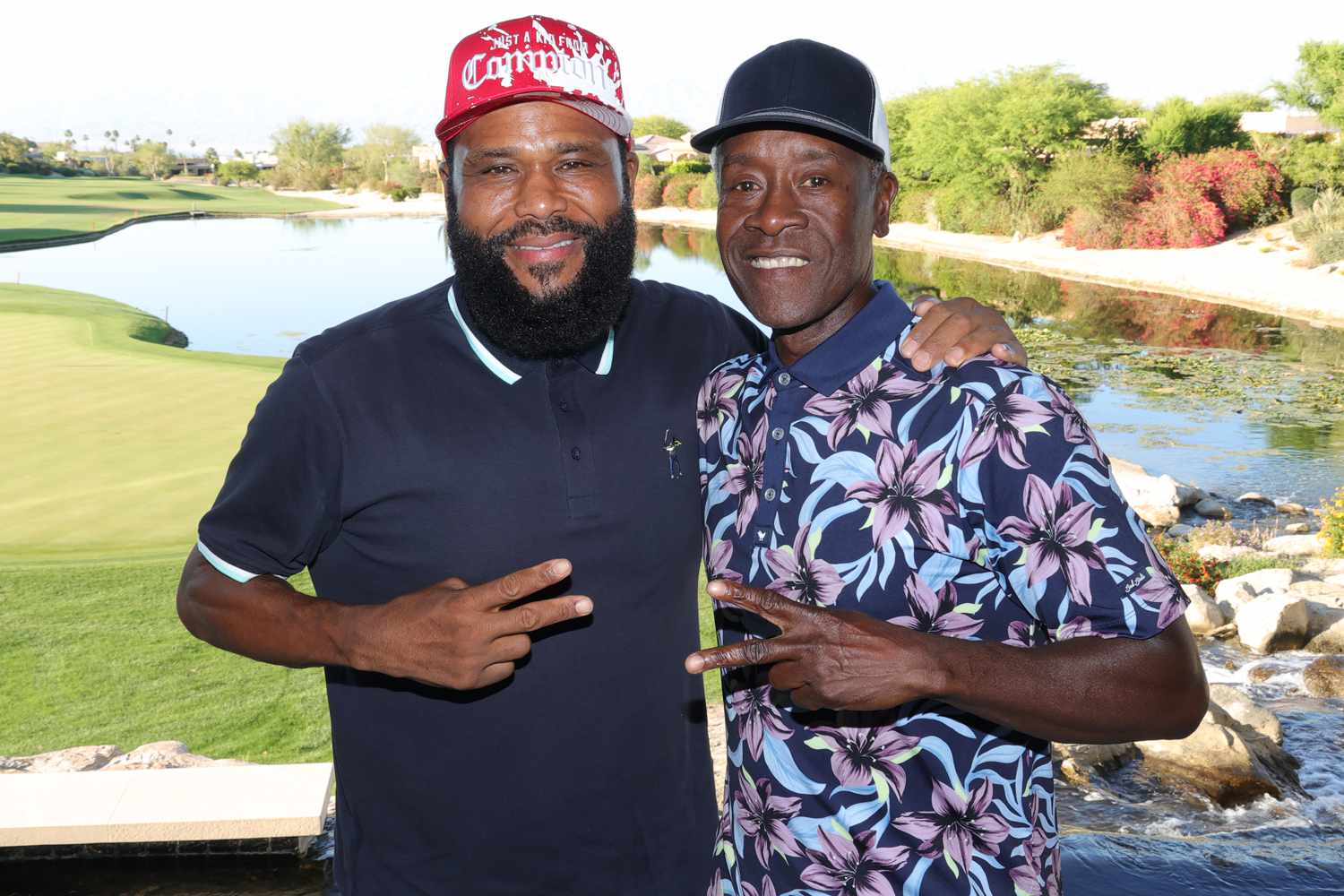 Anthony Anderson and Don Cheadle