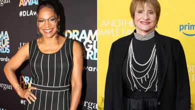 Audra McDonald attends the 2025 Drama League Awards at The Ziegfeld Ballroom on May 16, 2025; Patti LuPone attends the New York screening of