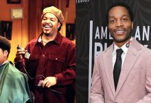 Barbershop Still and Jermaine Fowler