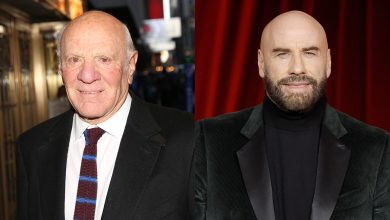 Barry Diller and John Travolta