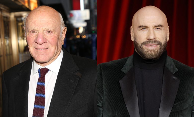 Barry Diller and John Travolta