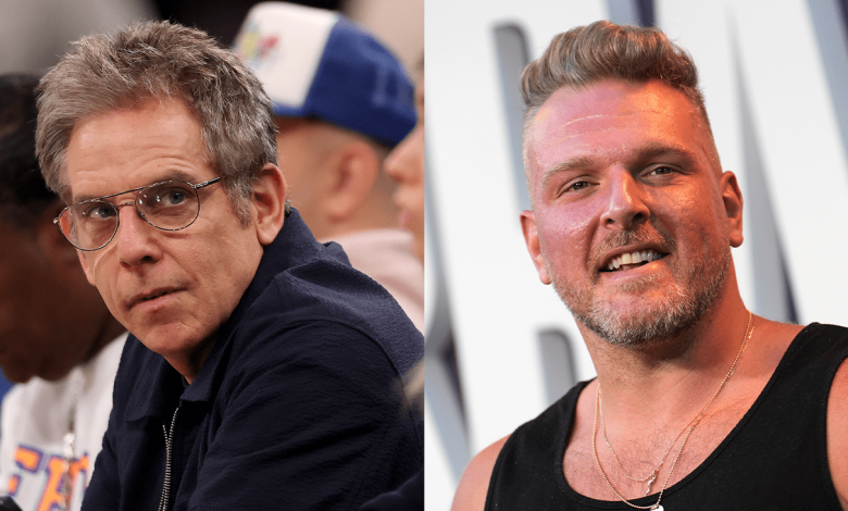 Ben Stiller and Pat McAfee