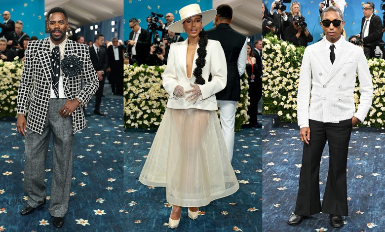 Colman Domingo, Kerry Washington and Pharrell Williams